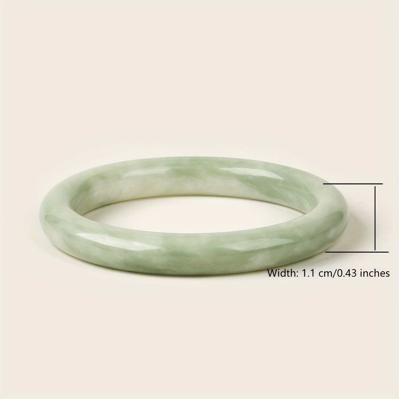 Natural Jade Bangle for Men, Gift for Girlfriend