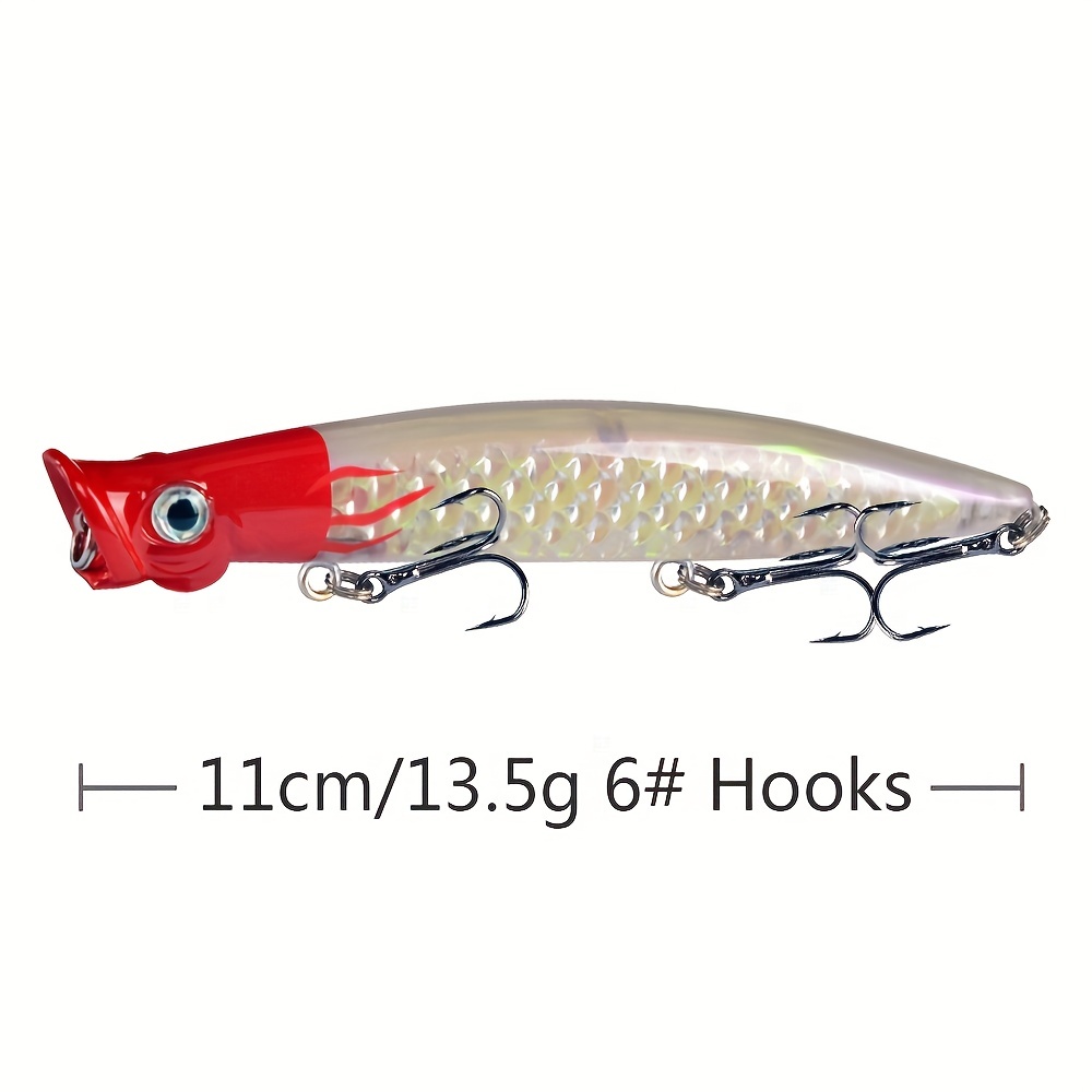 Popper Fishing Lures - Floating Wobblers For Hard-hitting Fish