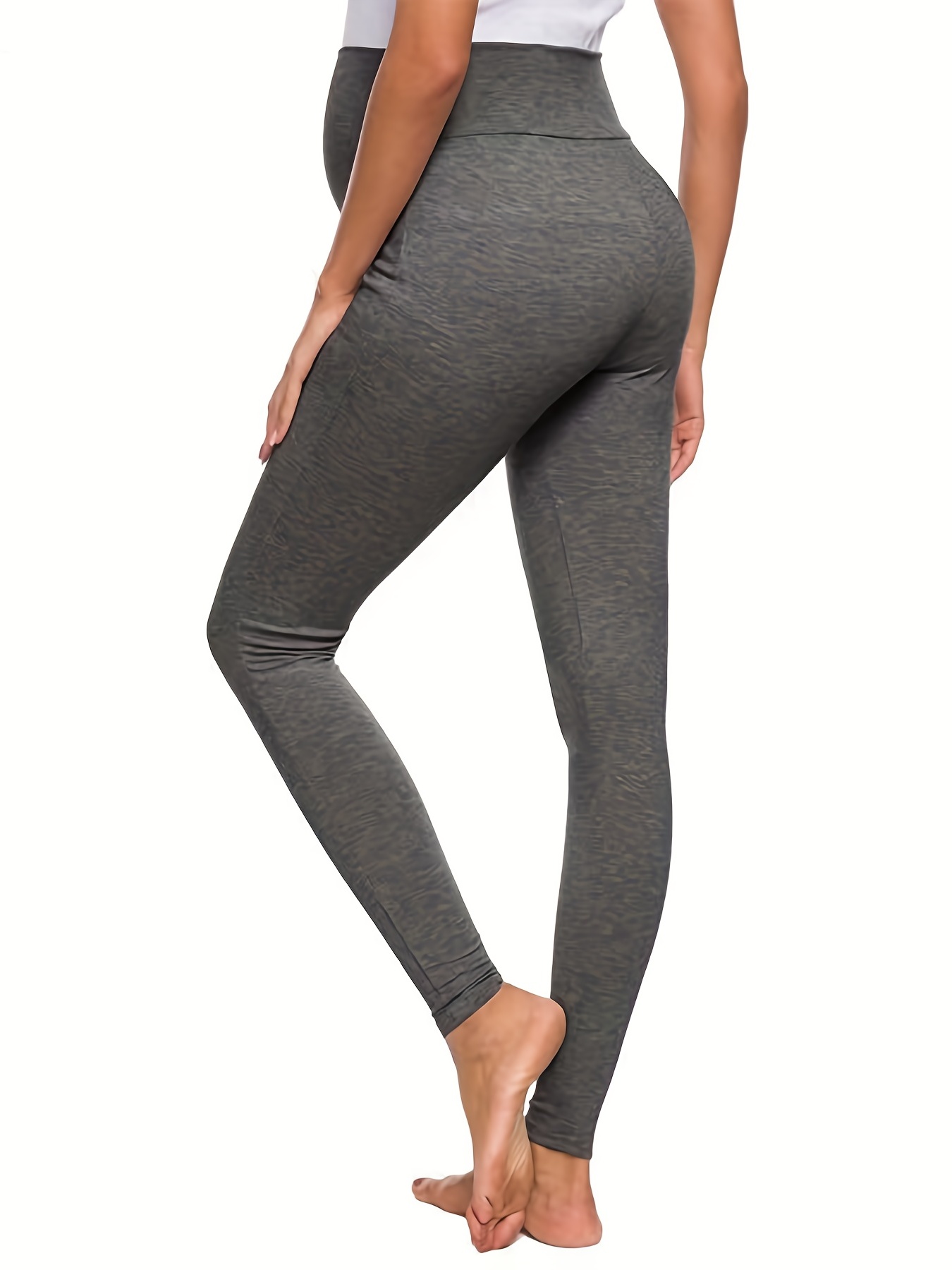 Women's Comfortable Breathable Maternity Leggings for Tummy Support