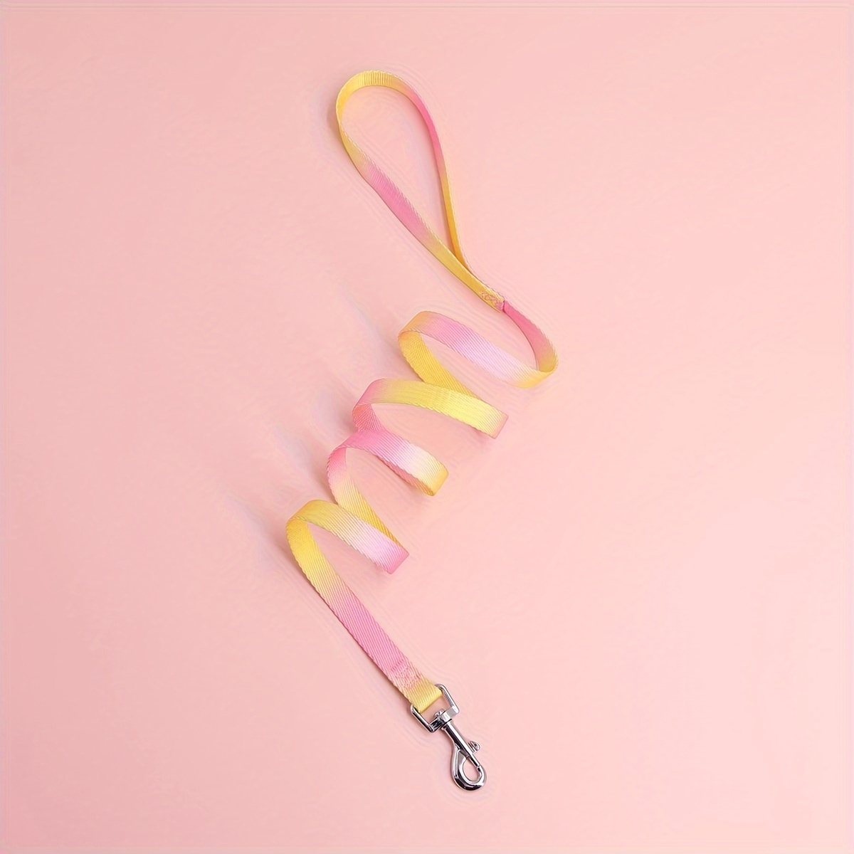 Colorful Dog Leash, Durable Polyester for Indoor & Outdoor Use