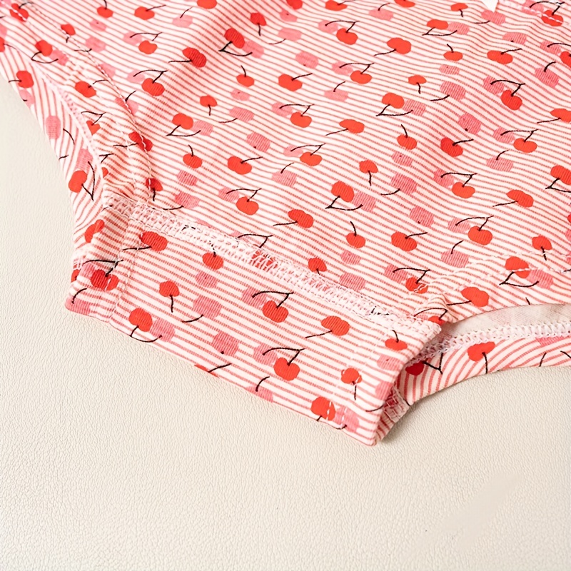 Cotton Panties With Cherry Print - Daraghmeh