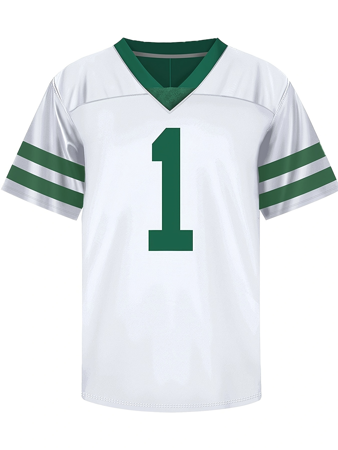 Men's #9 White American Football Jersey Breathable Embroidery