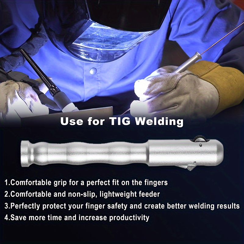TIG Welding Wire Feed Pen 1.0-3.2mm Finger Feeder Welding Stick  HolderFiller