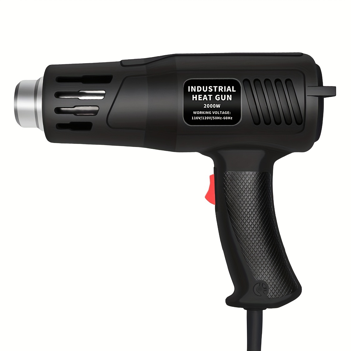 2000W Industrial Fast Heating Hot Air Gun LCD Digital  Temperature-controlled Handheld Heat Blower Electric Adjustable Temperature  Heat Gun Tool