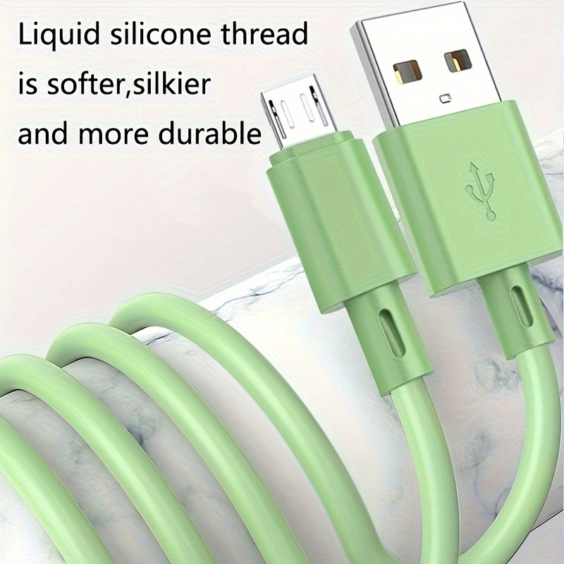 2.4A Câble Micro USB Pour Câble De Chargeur Android Pour - Temu France
