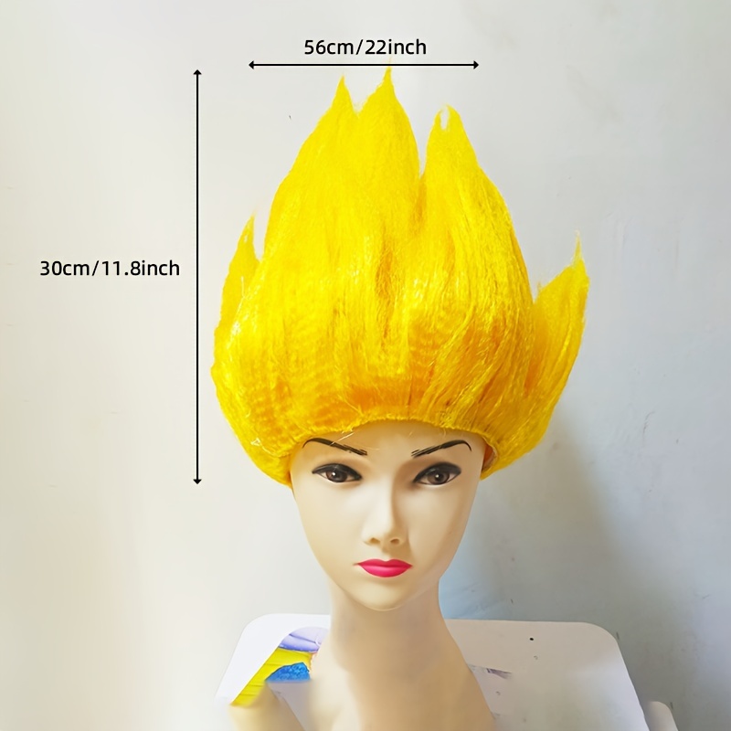 Costume Wigs Short Spiky Wig Synthetic Wig Anime Cosplay Wig