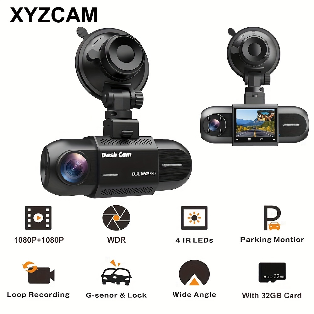 Car Dash Cam 1080p Speed Coordinates Wifi Car Dash Camera - Temu
