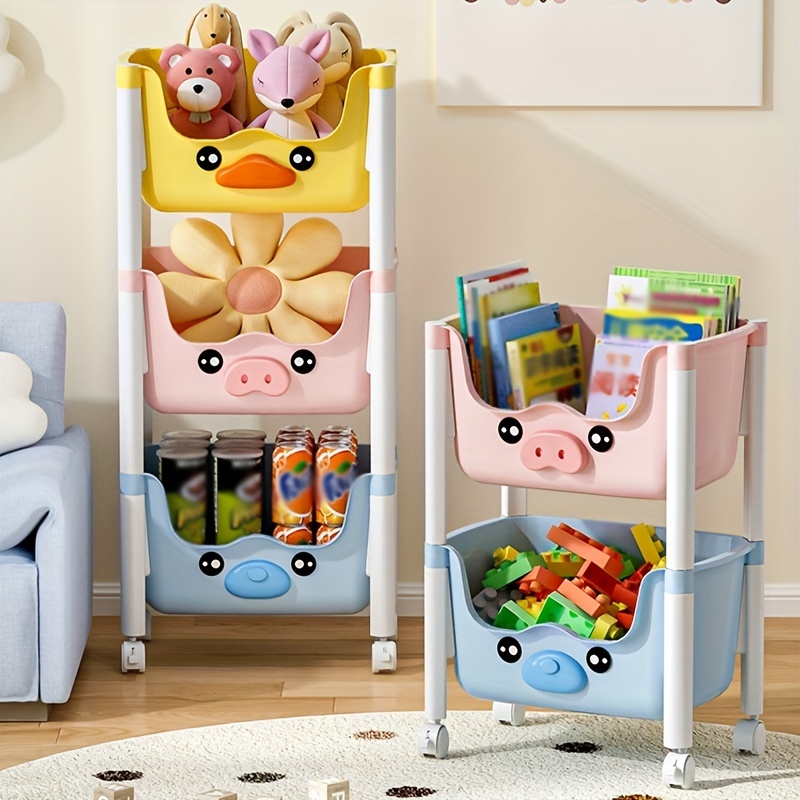 Coloridos diseños para el baúl de juguetes y la recámara de juguetes