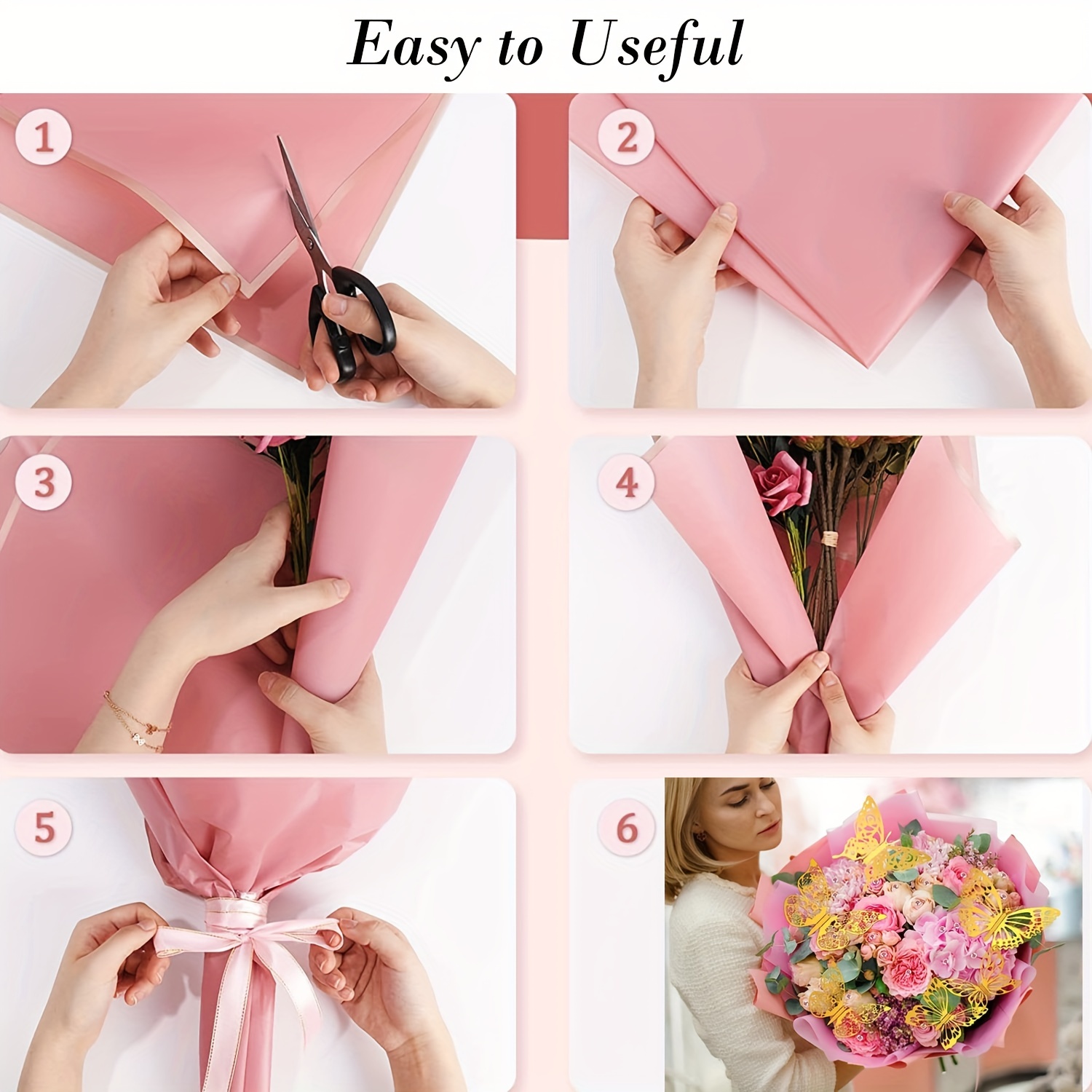 How to wrap a flower bouquet with craft paper  Diy bouquet wrap, Gift  bouquet, Flower bouquet diy