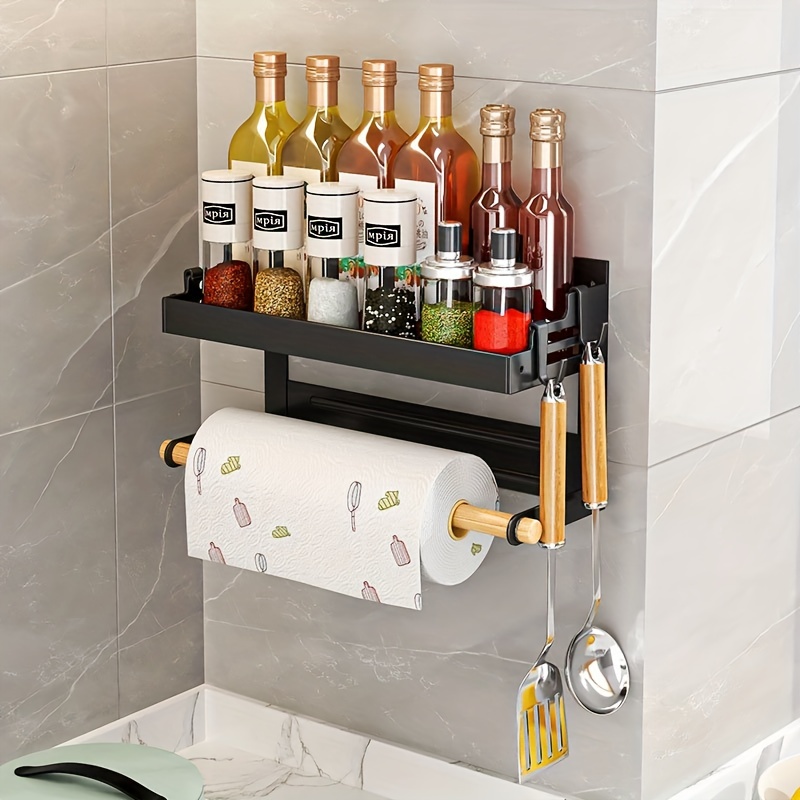 Bathroom Shower Caddy, Wall-mounted Shower Organizer, Spice Rack