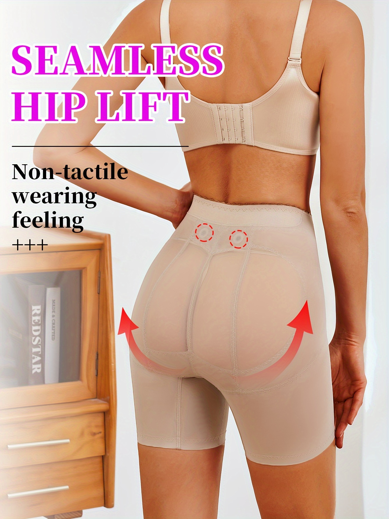 Zipper Shaping Panties Tummy Control Compression Panties - Temu Canada