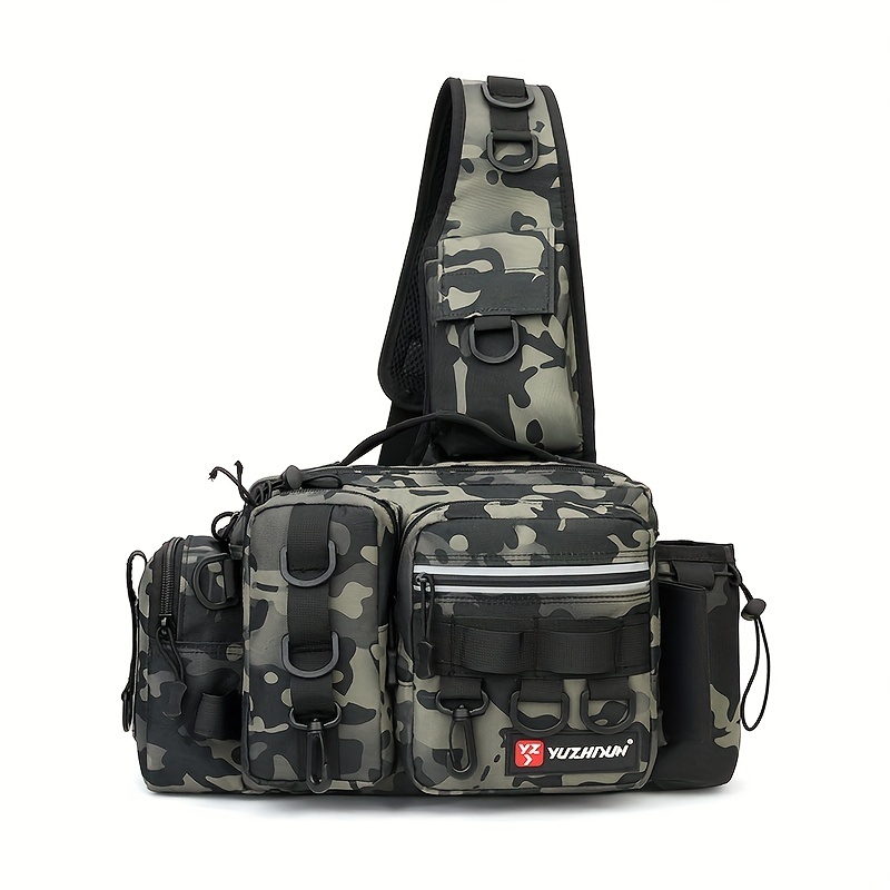 Waterproof Zipper Fishing Bag Multifunctional Large - Temu