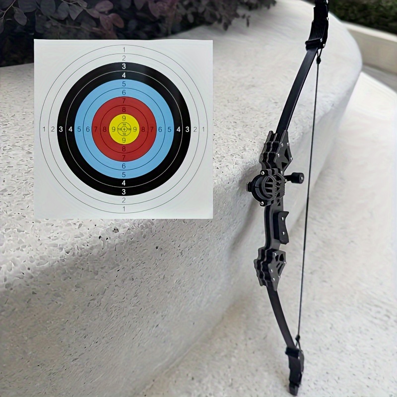  Kit de arco de pesca con arco con 3 piezas de flecha
