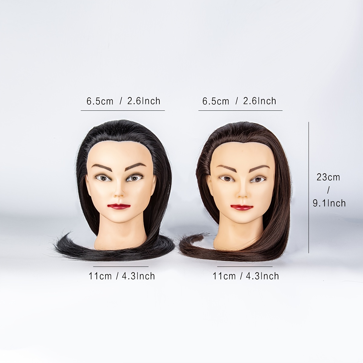 Female Mannequin Head Hair Styling Training Manikin - Temu