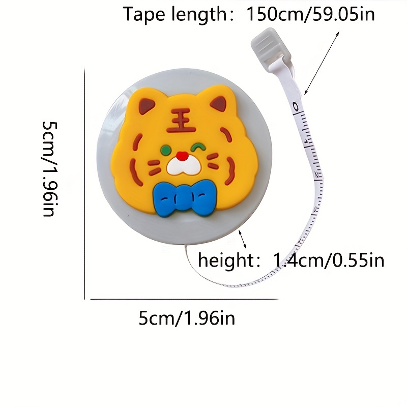 Soft Tape Measure 60-Inch 1.5M Mini Cartoon Measuring Tape Cute