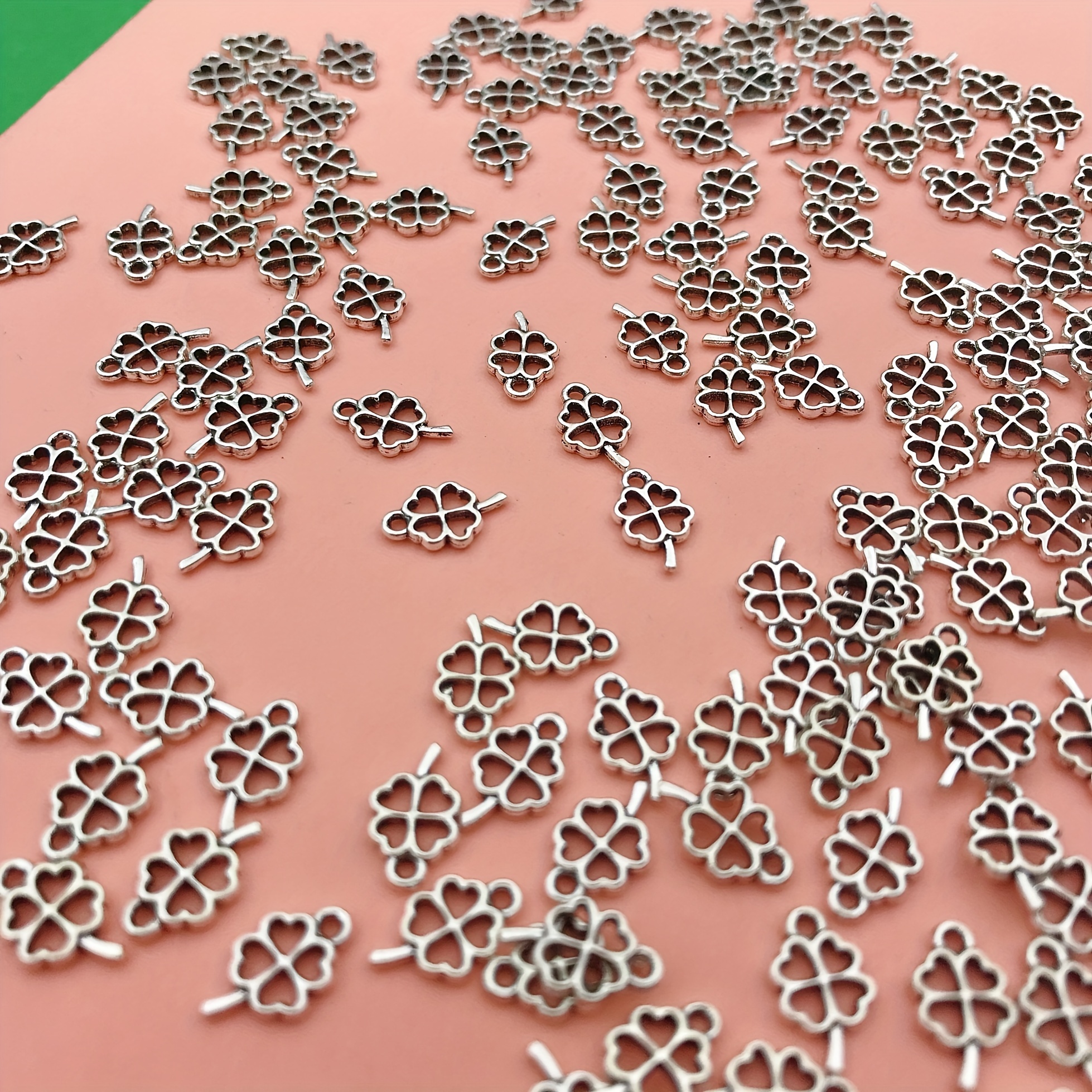 80pcs Hollow Tree Pendants Charms DIY Earrings Bracelets Anklets