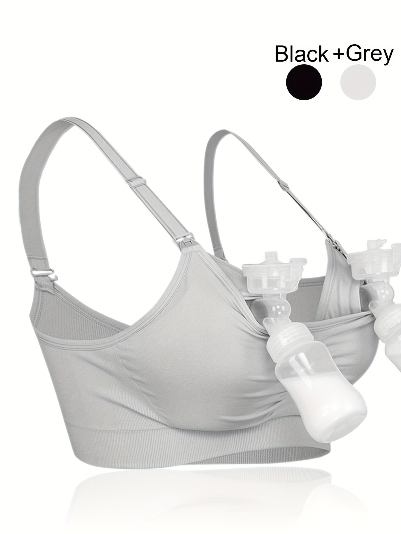 Pregnant Women's Nursing Bras Supportive Breastfeeding Comfy - Temu