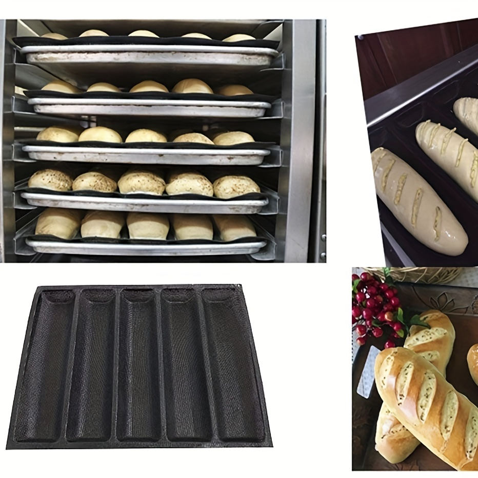 Silicone Baguette Pan, Heat Resistant French Bread Pan, Bpa-free Baking Loaf  Mold, Oven Accessories, Microwave And Dishwasher Safe, Baking Tools,  Kitchen Gadgets, Kitchen Accessories - Temu