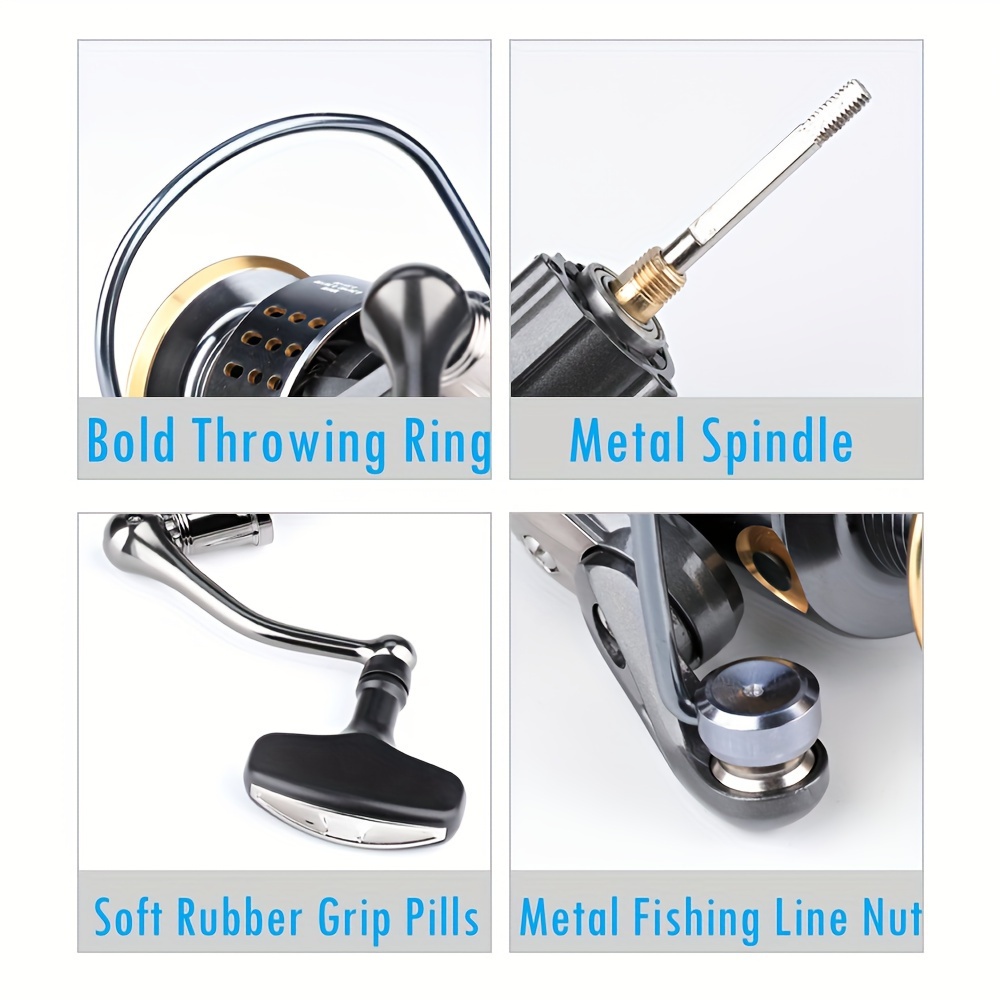  3000 Spinning Reel - 9+1 BB Smooth Powerful Fishing