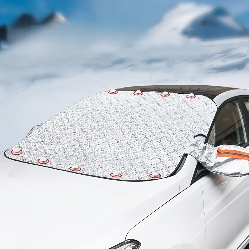 Housse de pare-brise magnétique de voiture - Protection hivernale