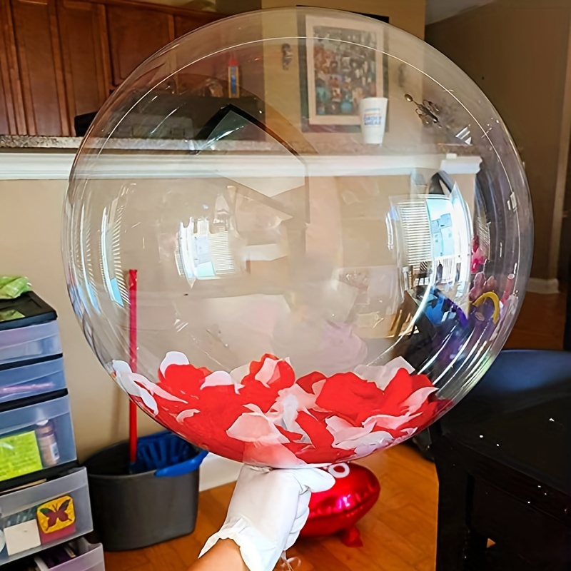 Palloncini per feste-50 pezzi di palloncini trasparenti Bobo