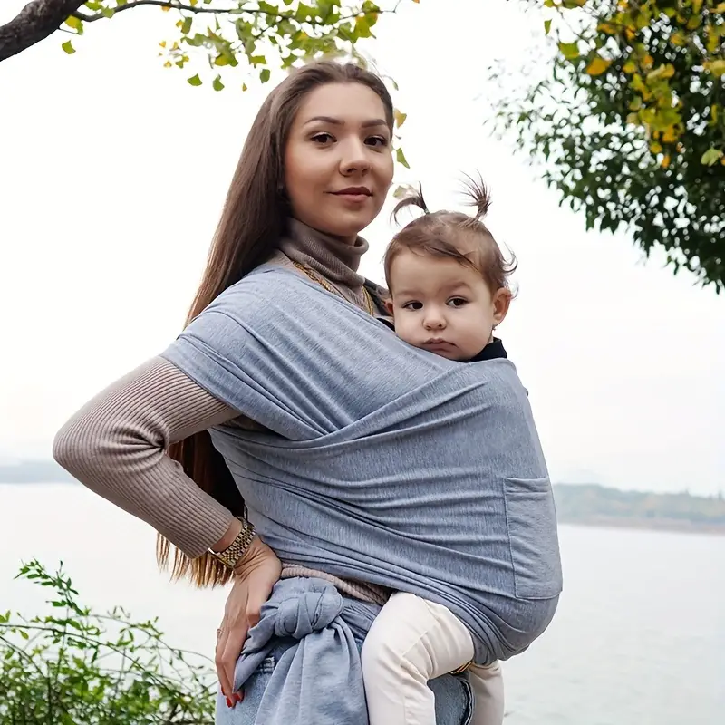 Baby Carrier Wrap With Pocket Baby Soft Sling Gran Regalo - Temu Chile