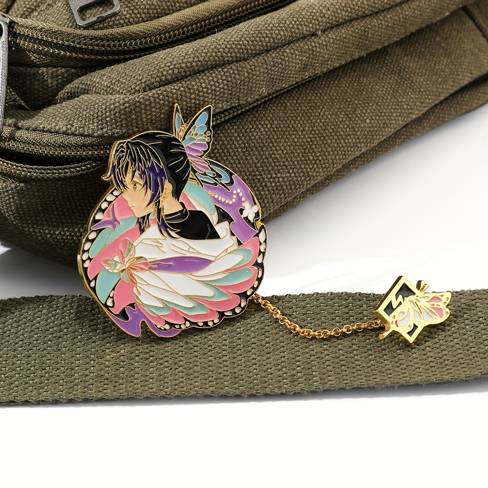 Hot Sale Cartoon Anime Broochcat Metal Badge Student Cute Oil Drip Bag  Accessory Collar Pin Fashionable And Versatile - AliExpress