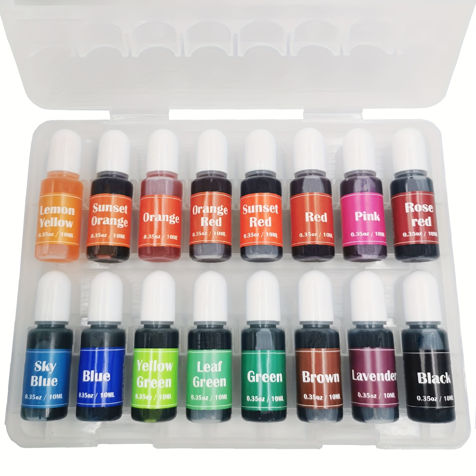 12 Colori Set Di Pigmenti Liquidi, Colore Liquido Per La Creazione Di  Lucidalabbra, Pigmento Di Piante Pure Commestibile Per Saponi Fai-da-te,  Bombe Da Bagno - Temu Italy