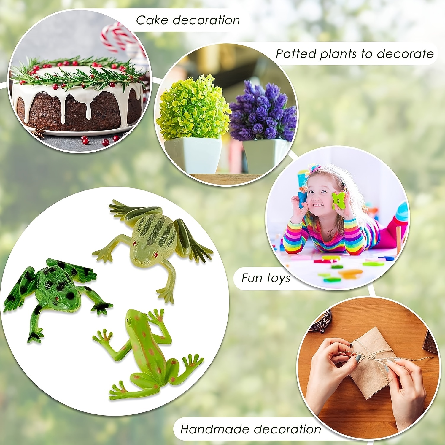 Plastic Frogs Toy Mini Vinyl Realistic Frog Toy Decorations - Temu