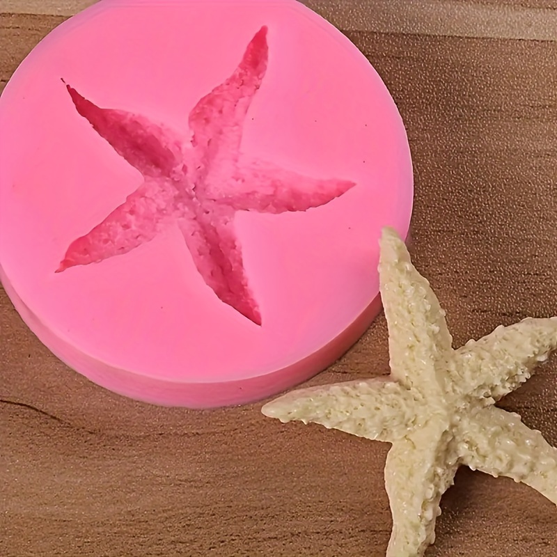 Diy Punk Starfish Silicone Resin Molds Marine Style Sea - Temu