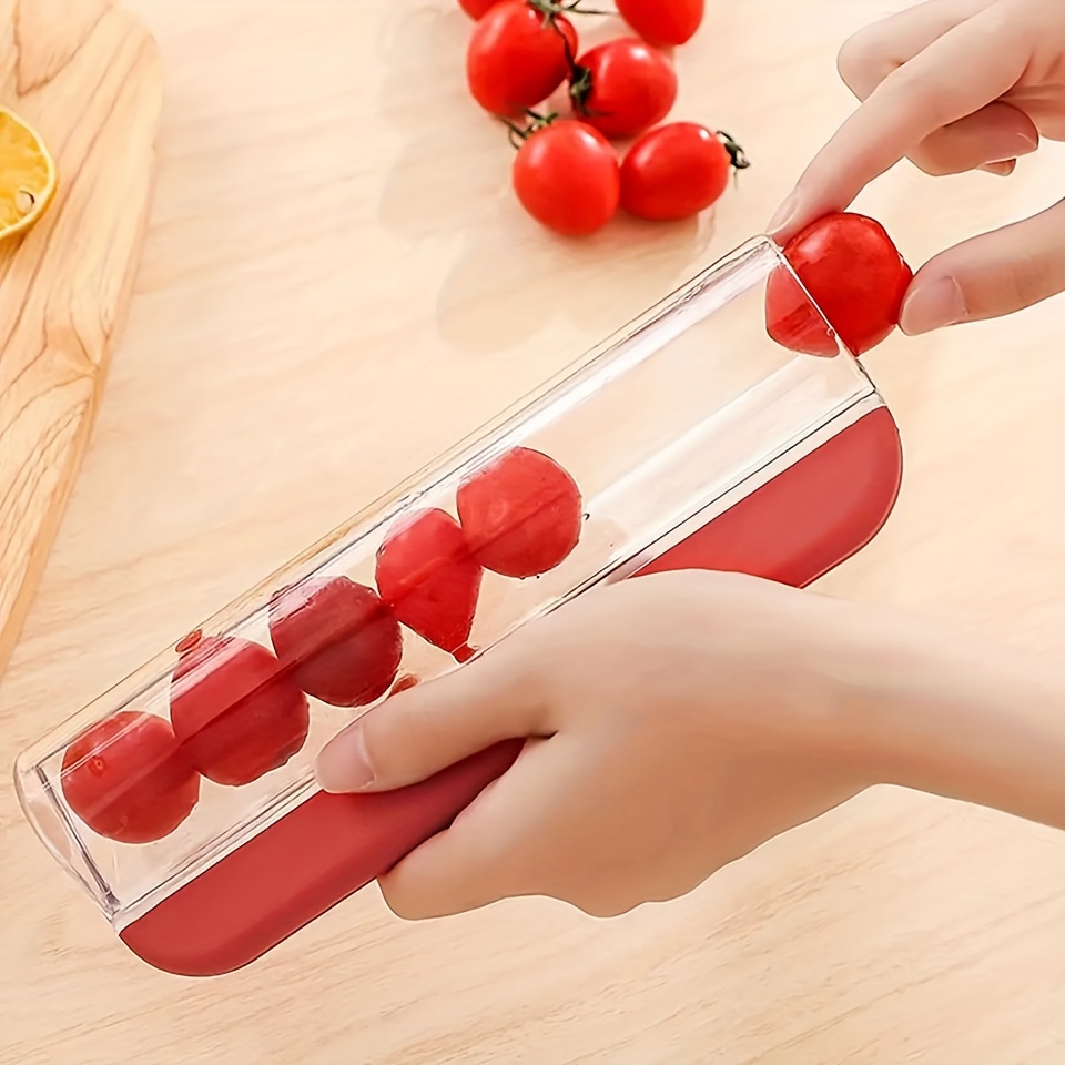 Cherry Tomato Slicer, Grape Slicer, Multifunctional Grape Cutter