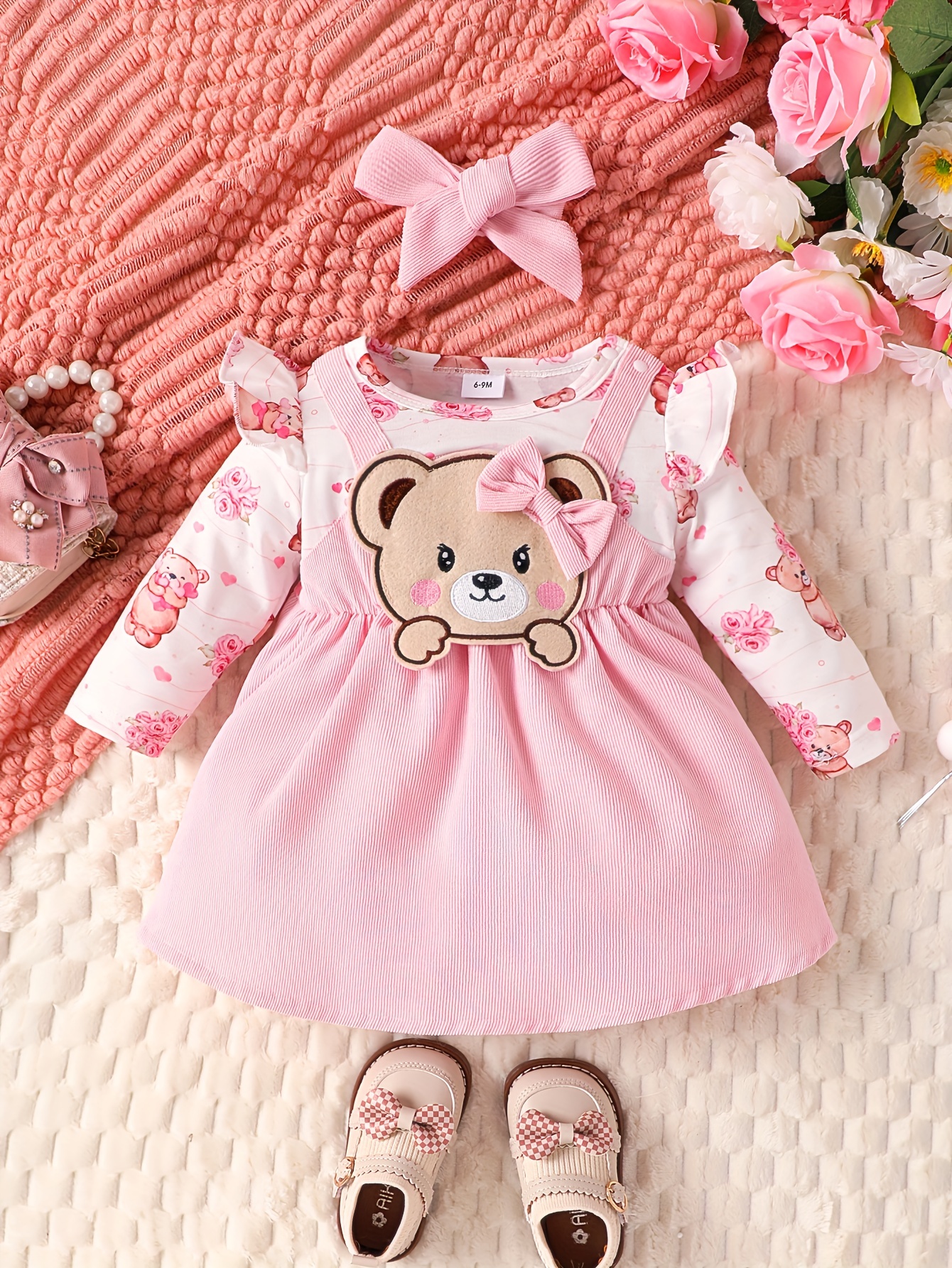 Toddler Girls Leggings Princess Dress Baby Dress Pants - Temu