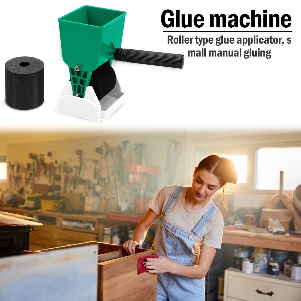 Glue Applicator Roller Portable Adjustable Coated Glue Roller