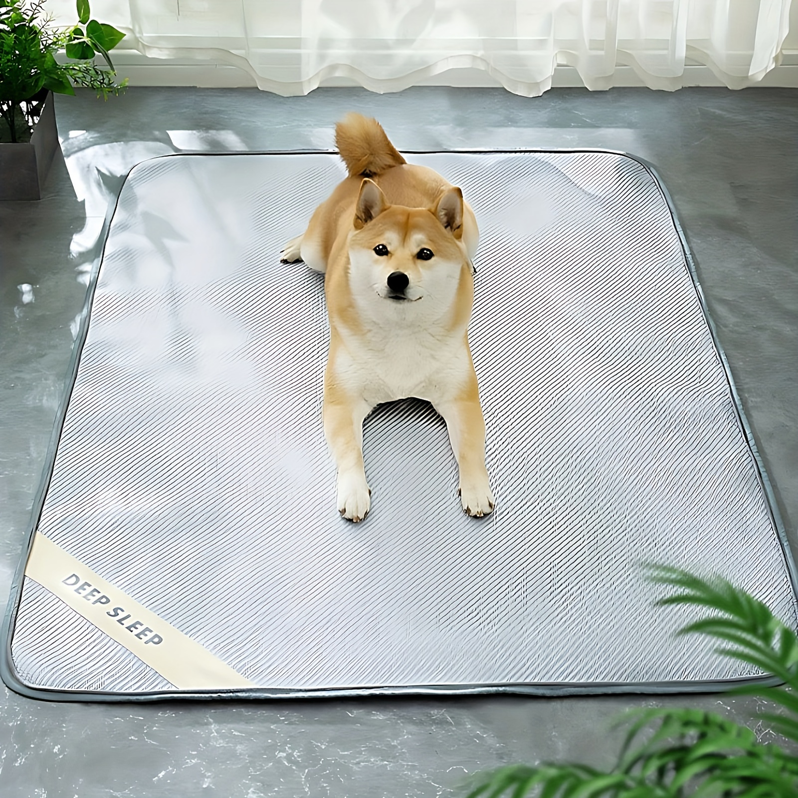 HOOPET Summer Cooling Pet Dog Mat Ice Pad Dog Sleeping Mats For