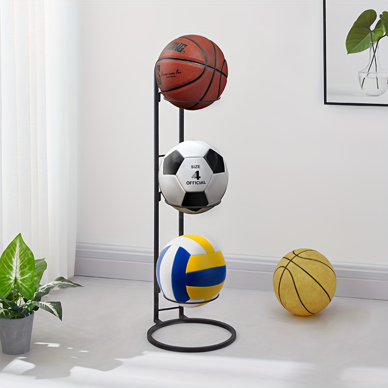 Support mural pour ballon de basket-Ball, présentoir de rangement, étagère  de Rugby, support de sport