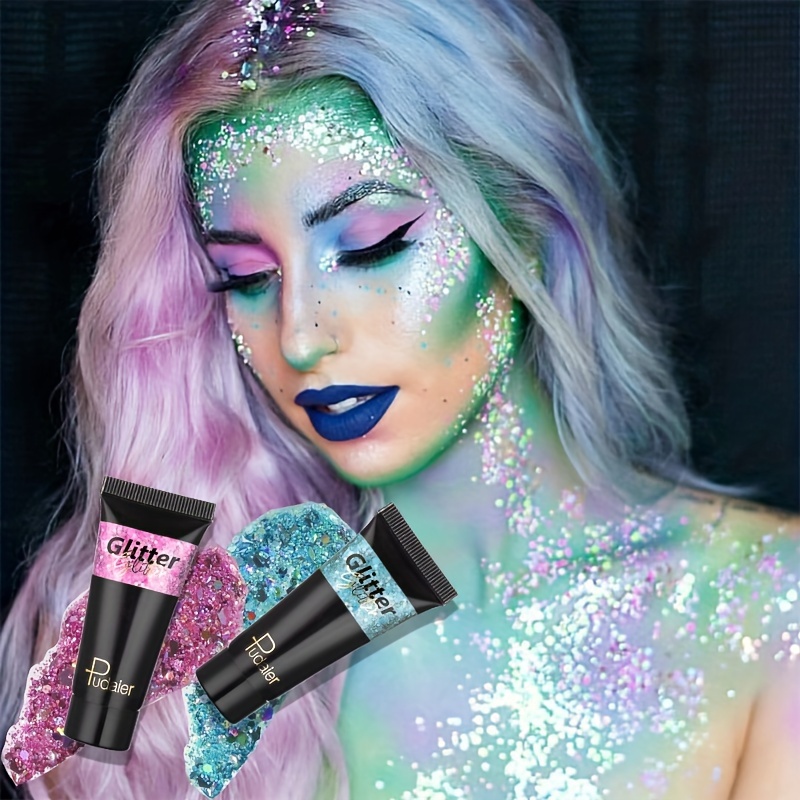 Pretty Halloween Makeup Ideas: Mermaid, Glitter & More
