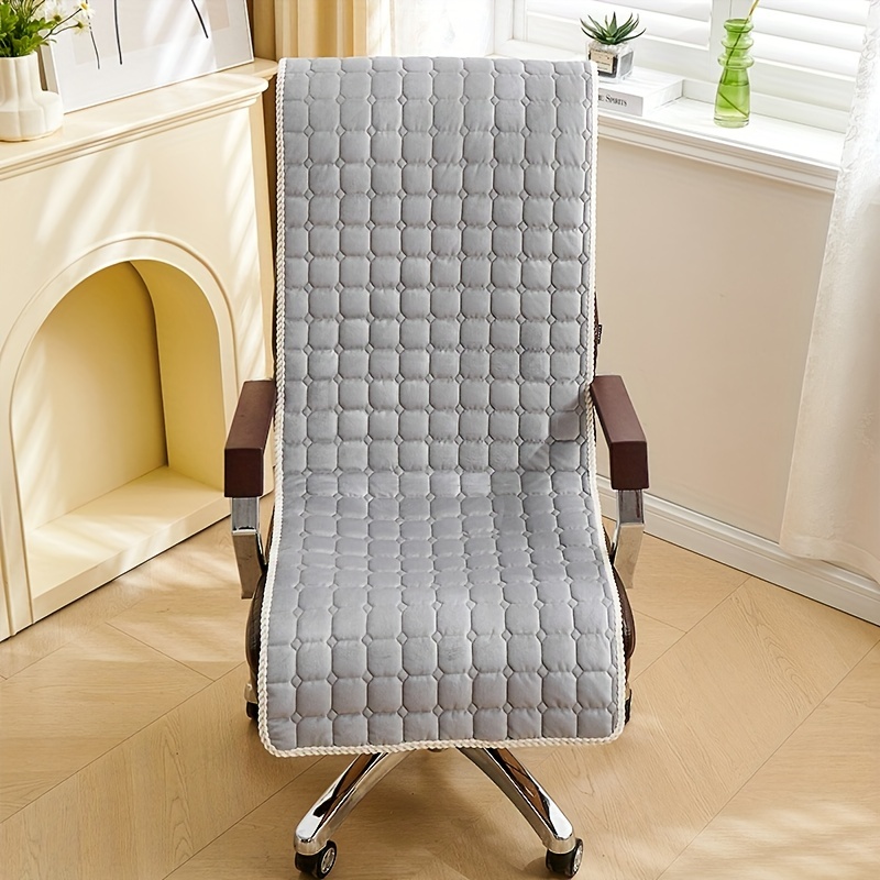 All-season Universal, Short Plush Anti-slip Pad, Computer Chair