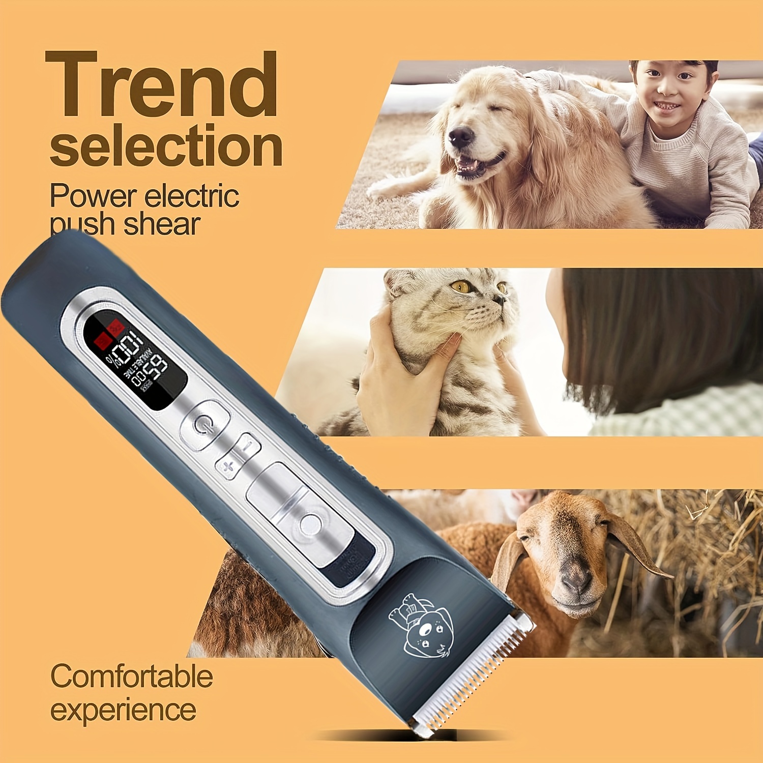 Dog grooming clippers for matted clearance hair