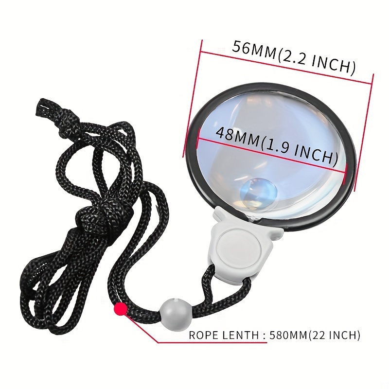 Flexible Magnifying Glass with LED Lights - Bunnings Australia