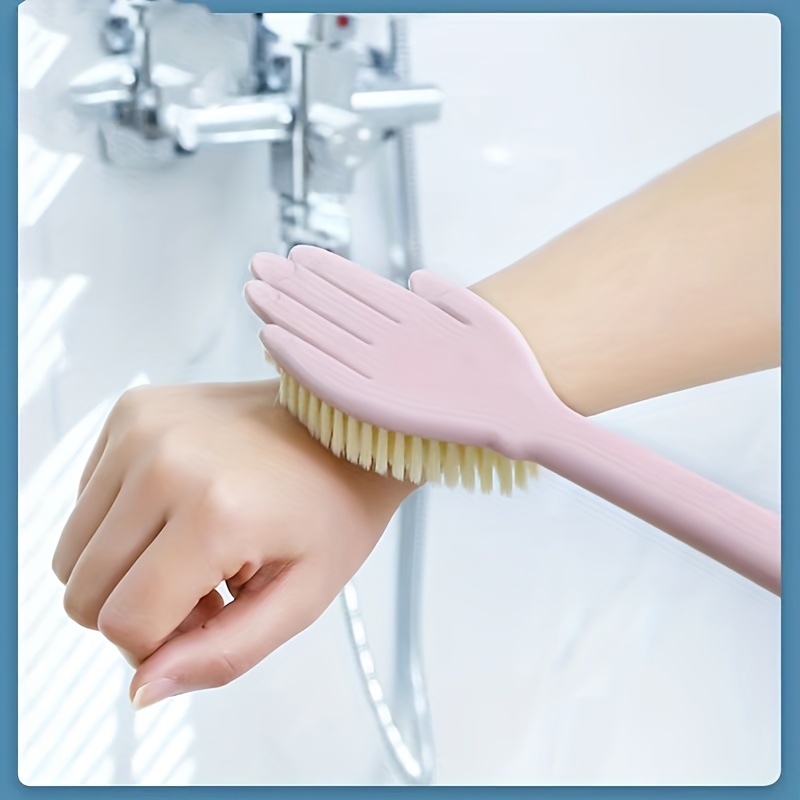 Long Handle Shower Brush, Back Scrubber for Shower Accessories