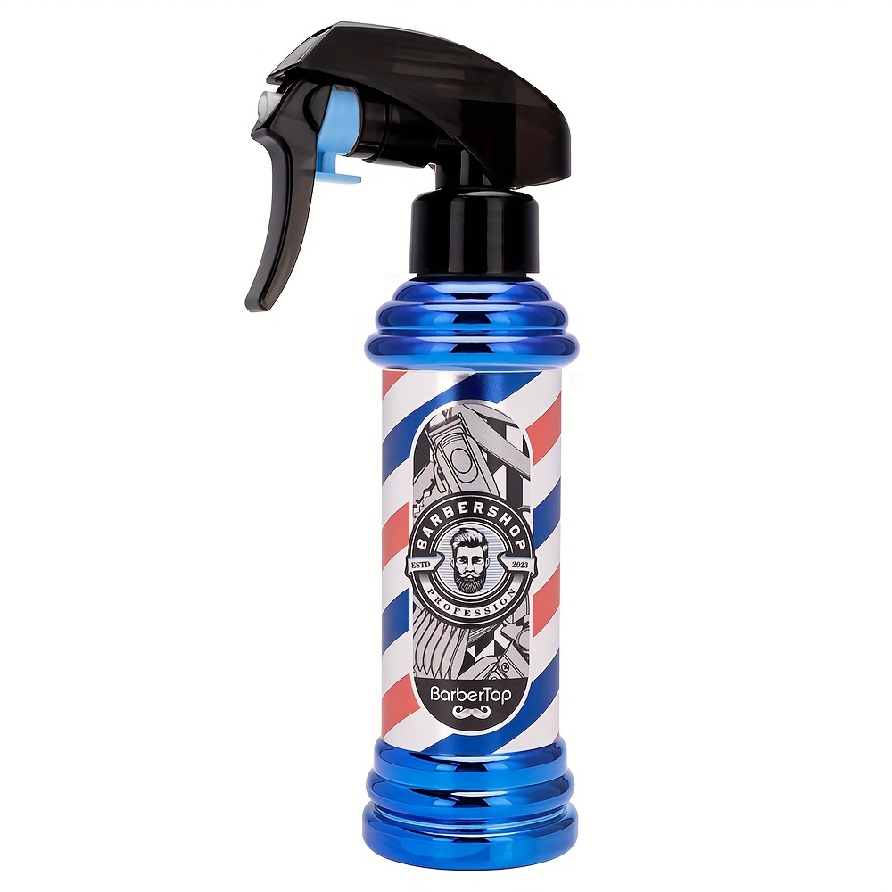 Image of 200ml Vintage Spray Bottle Hair Spray Bottle Barber Shop Fine Mist Rotating Spray Bottle Hairdresser Greasy Head Spray Bottle