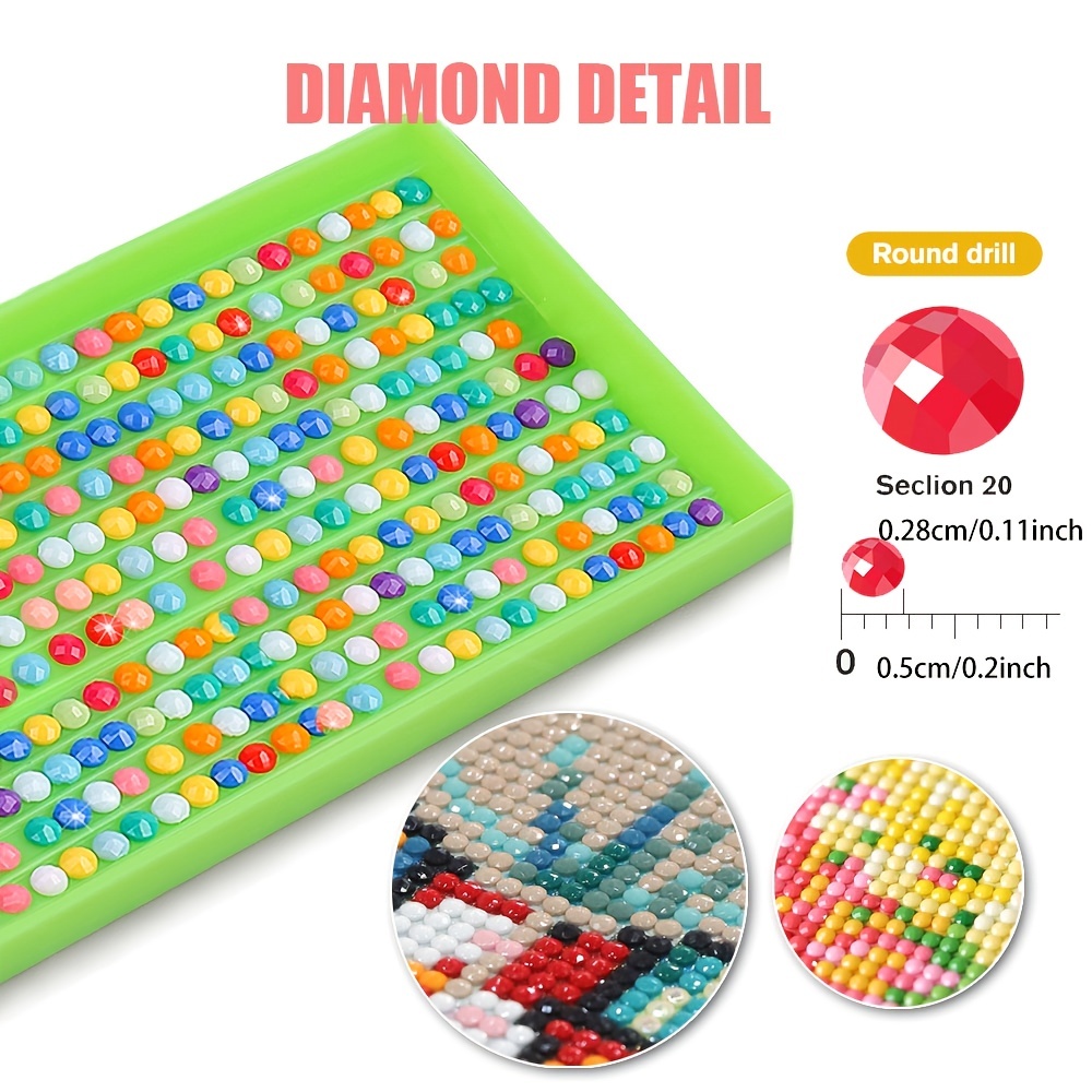 5d Diy Landscape Diamond Painting Kit Round Drill Square - Temu