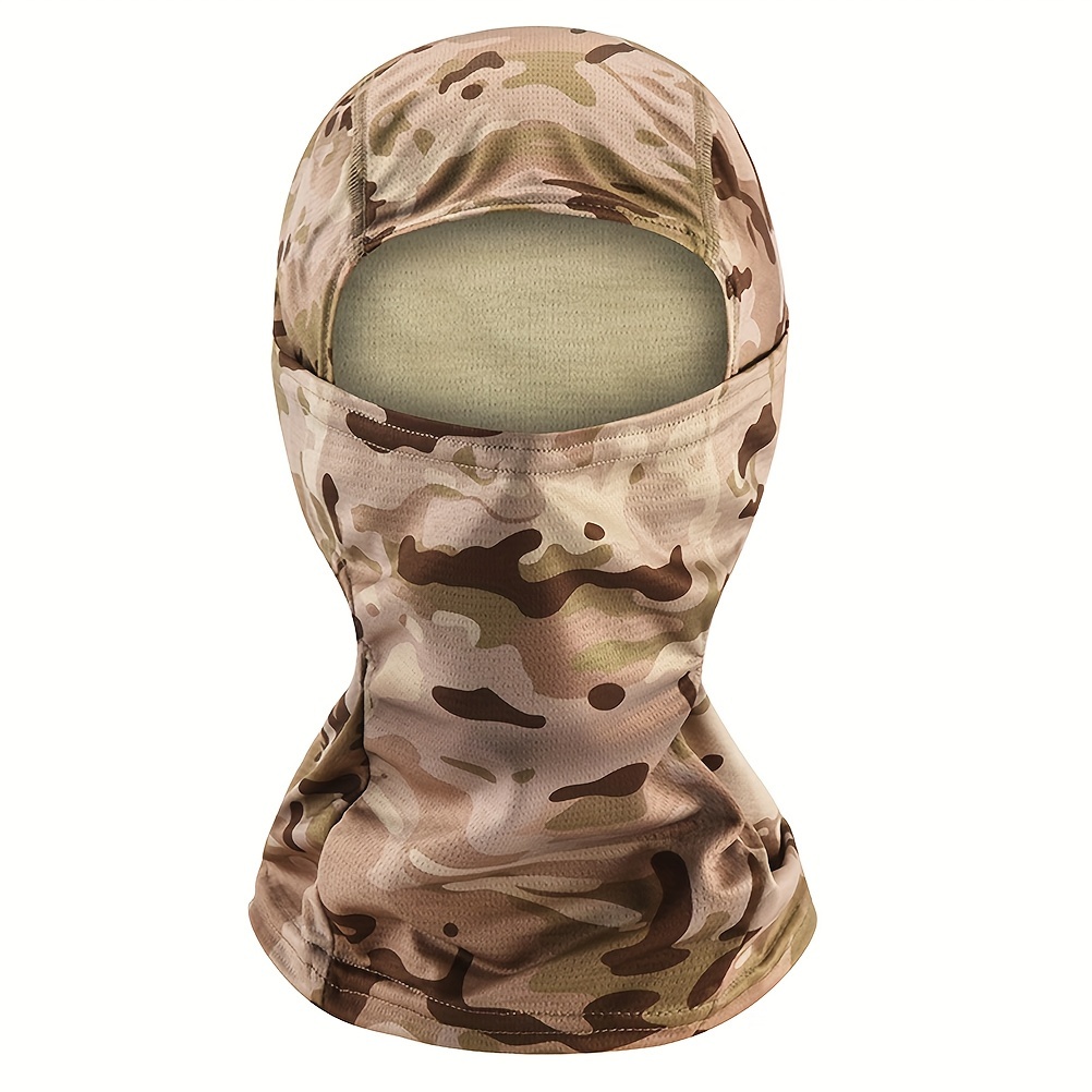 Cagoule camouflage adulte