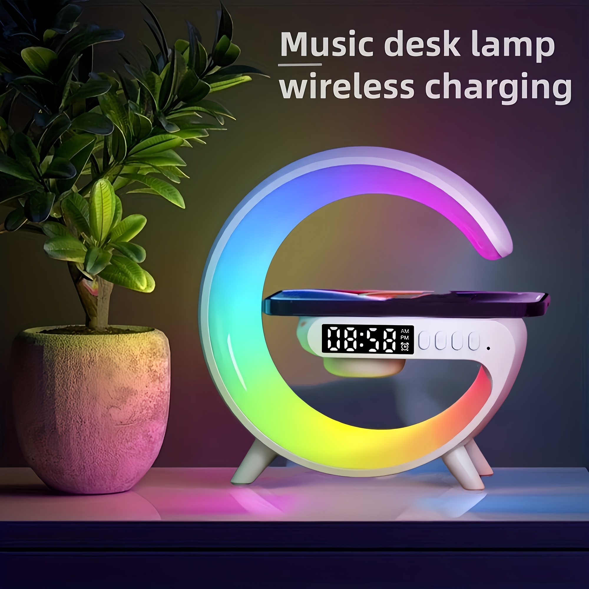 Cool Tech Gadgets: Enceinte Sans Fil LED Night Light Table - Temu