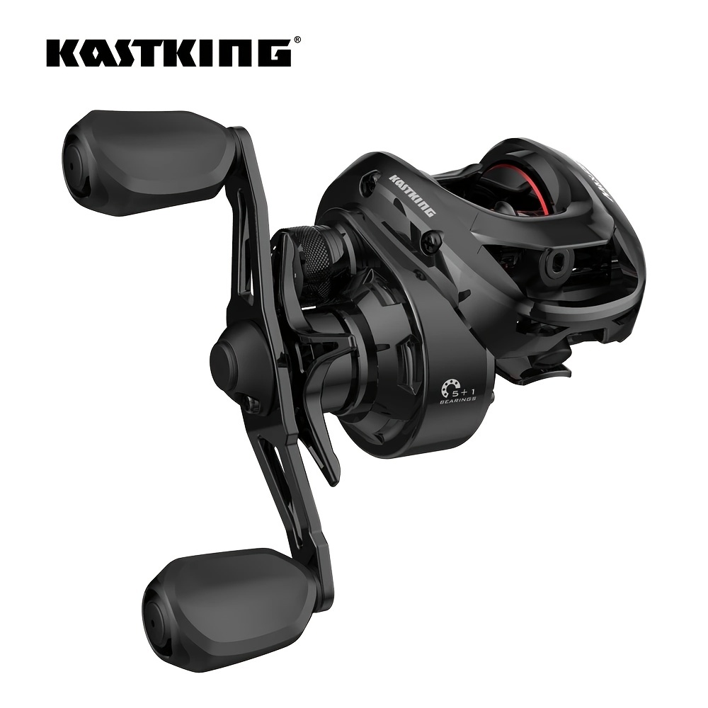 Sougayilang Baitcasting Reels - Colorful Fishing Reel, High Speed  Baitcaster with 9+1 Ball Bearings, Gear Ratio 8.0:1, Magnetic Brake System  Power