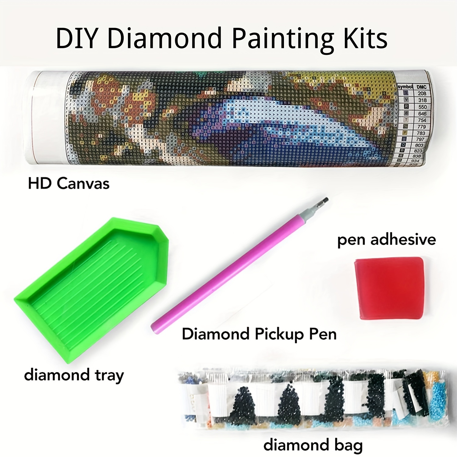 Diamond Painting Kit With Frame For Kids Unicorn Party - Temu Australia