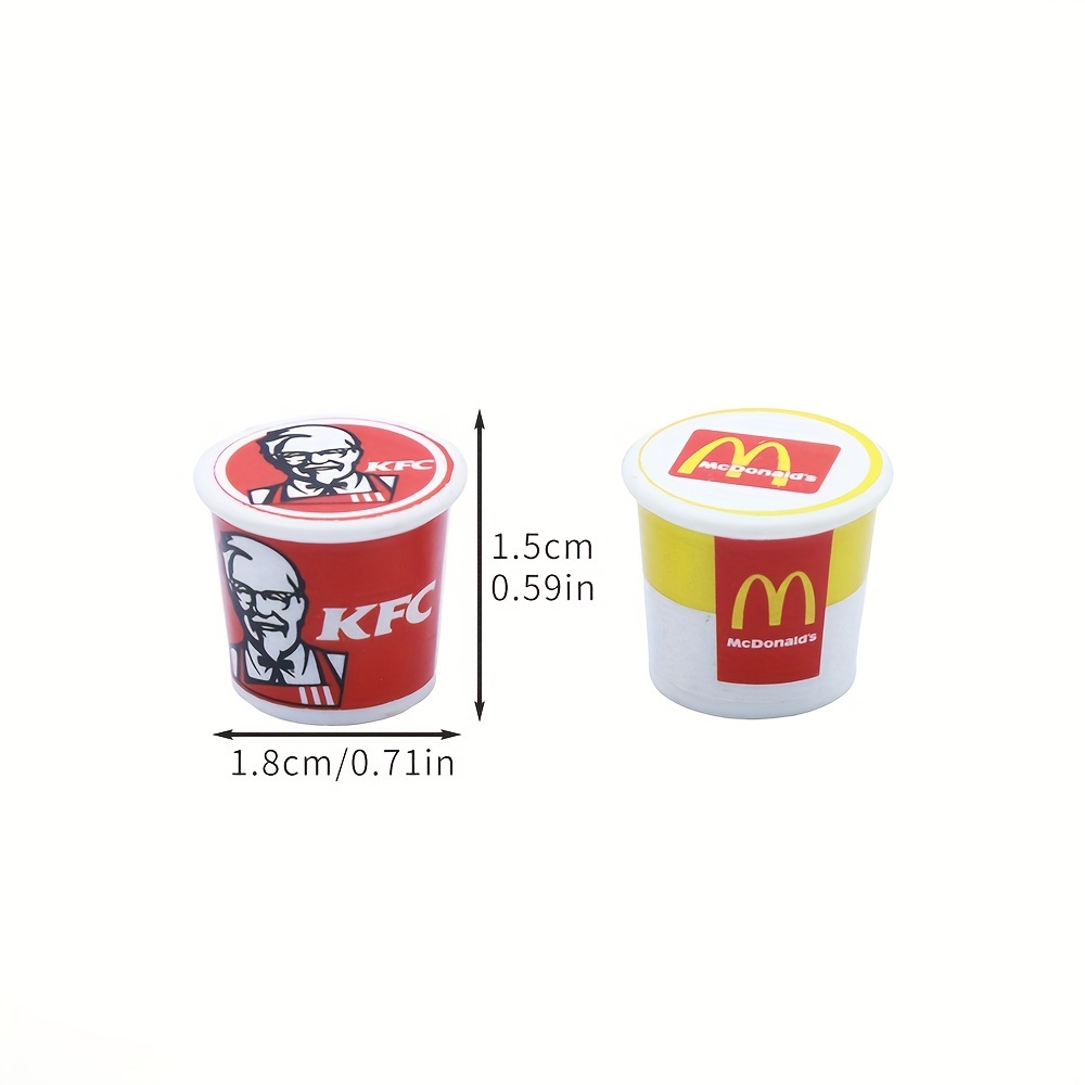 1/12 scale Miniature Bucket of Vanilla Ice Cream