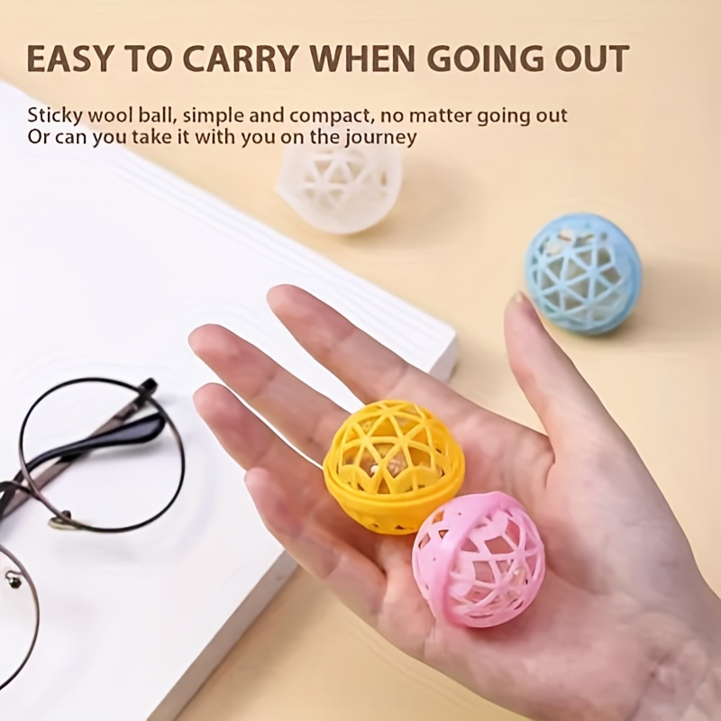 1/2pcs Purse Cleaning Ball, Reusable Purse Cleaner Ball For Bag Backpack,  Pet Hair Remover Ball, Purse Crumbs Catcher Ball, Portable Small Cleaning  Ball For Purse Handbag Bag, Cleaning Supplies, Household Gadgets, New