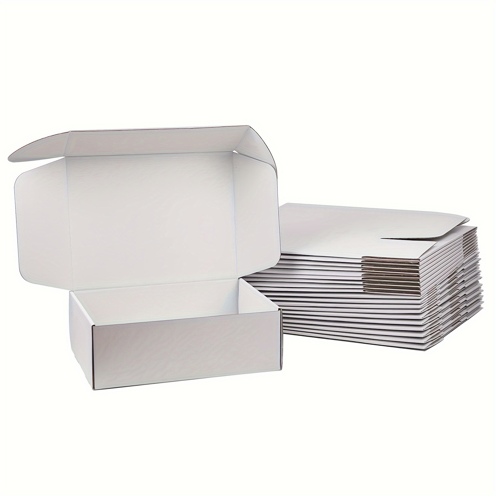 Caja Cartón Blanco Para Ecommerce Mudanza 20x20x20 X 10u