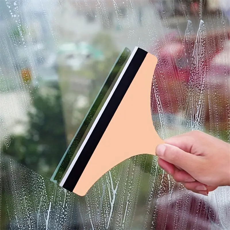 Shower Squeegee Window Glass Wiper Scraper Cleaner Brush - Temu